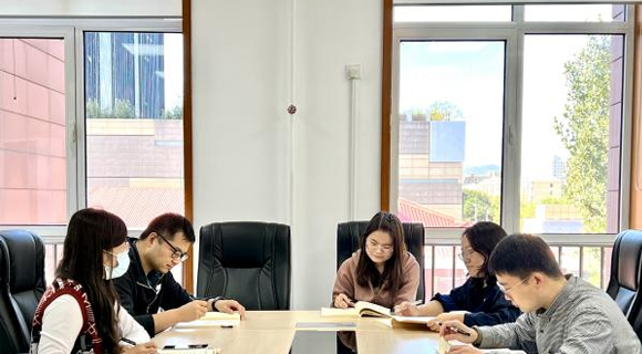 第九党支部 | 第九党支部集中学习习近平总书记在中国共产党第二十次全国代表大会上的报告